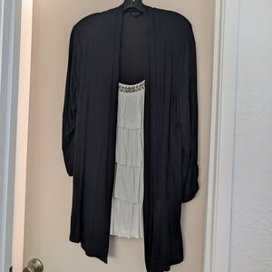 AB Studio Black Open-Front